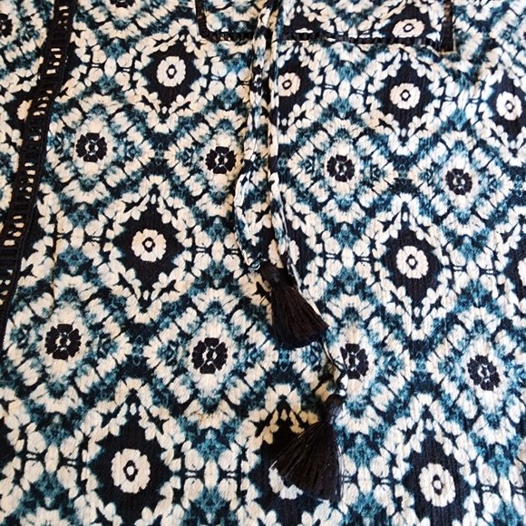 Lane Bryant Women Tunic Blouse, Size 24, Summer, Boho, Festival, Cotage Core - Picture 5 of 9